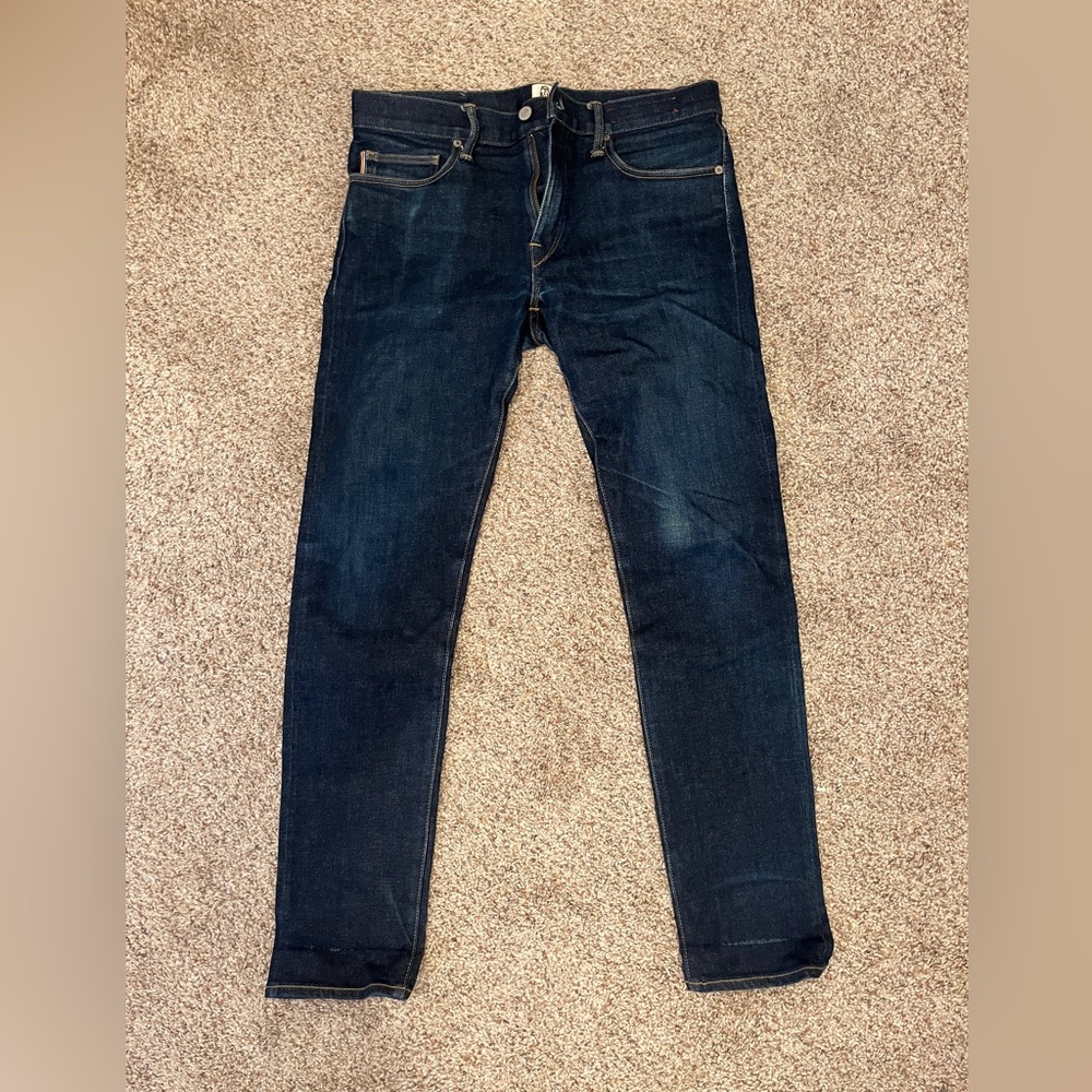 Hiroshi KATO jeans "the pen" slim leg 4-way stretch